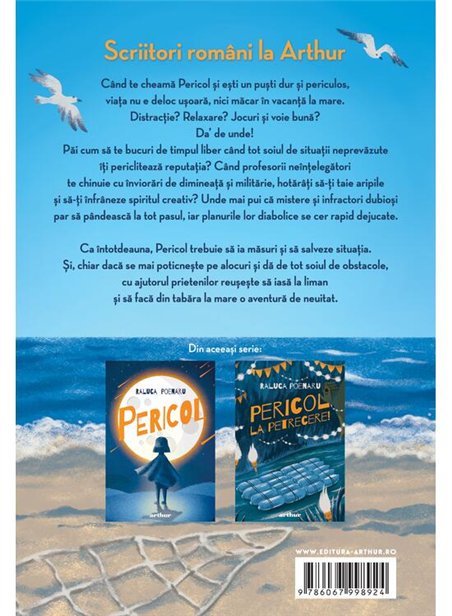 Pericol la mare! - Raluca Poenaru | Arthur [cartonata]