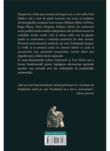 Intelectualii in Evul Mediu - Jacques Le Goff | Editura Art [necartonata]