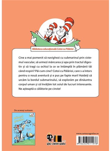 Inauntru-Afarei tale. Totul despre corpul uman - Tish Rabe | Vlad si Cartea cu Genius [cartonata]