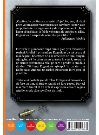 Hotul reginei 2. Regina Attoliei - Megan Whalen Turner | Arthur [necartonata]