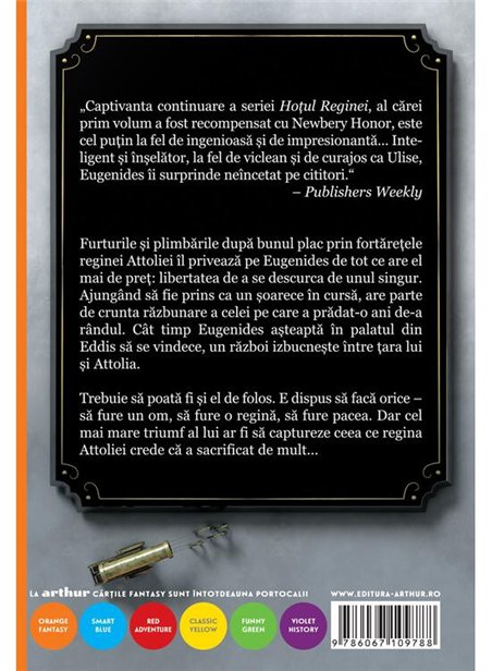 Hotul reginei 2. Regina Attoliei - Megan Whalen Turner | Arthur [necartonata]