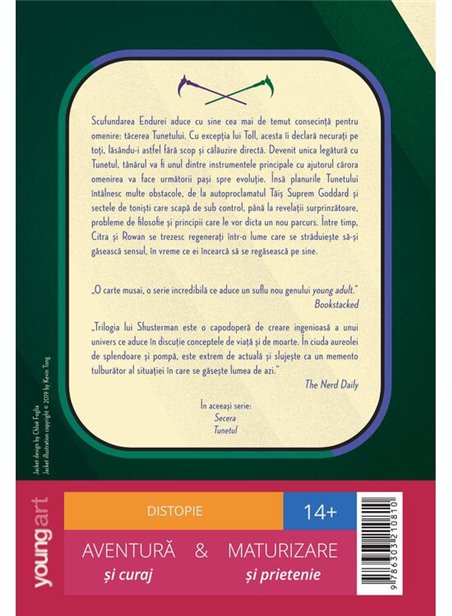 Arcul Secerii Vol 3. Toll - Neal Shusterman | Young Art [cartonata]
