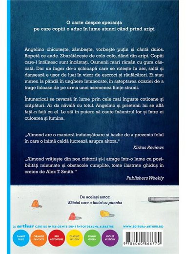 Povestea lui Angelino Brown - David Almond | Arthur [cartonata]