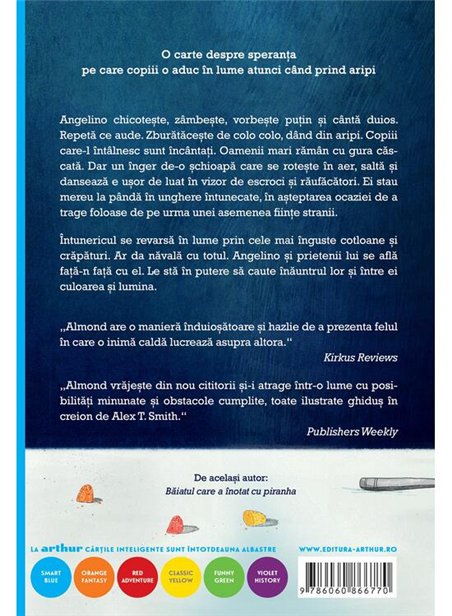 Povestea lui Angelino Brown - David Almond | Arthur [cartonata]