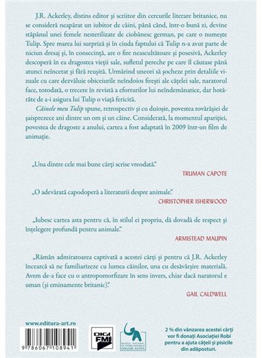 Cainele meu Tulip - J.R. Ackerley | Editura Art [cartonata]