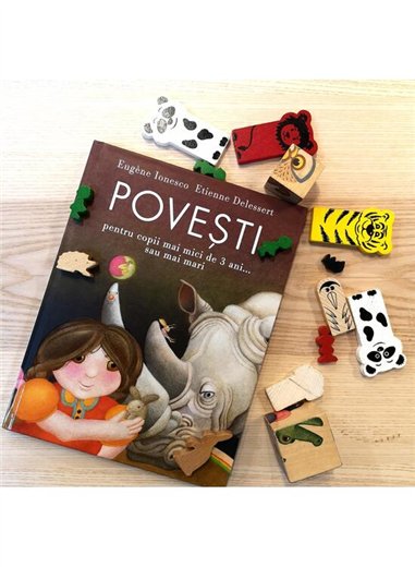 Povesti pentru copii mai mici de 3 ani... sau mai mari - Eugene Ionesco | Vlad si Cartea cu Genius [cartonata]