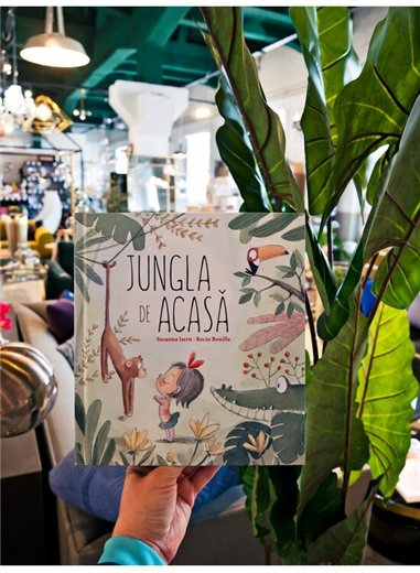 Jungla de acasa - Susanna Isern, Rocio Bonilla | Vlad si Cartea cu Genius [cartonata]