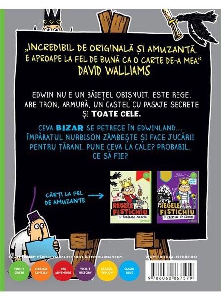 Regele Fistichiu si Jucariile Groazei Vol 3 - Andy Riley | Arthur [cartonata]