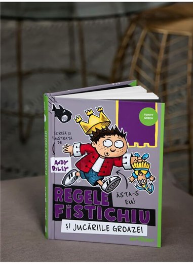 Regele Fistichiu si Jucariile Groazei Vol 3 - Andy Riley | Arthur [cartonata]