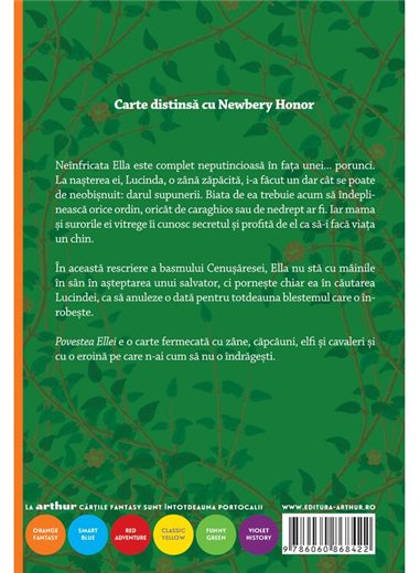 Povestea Ellei - Gail Carson Levine | Arthur [necartonata]