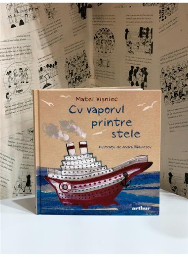 Cu vaporul printre stele - Matei Visniec | Arthur [cartonata]