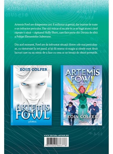 Box set ARTEMIS FOWL (2 volume) - Eoin Colfer | Arthur [cartonata]