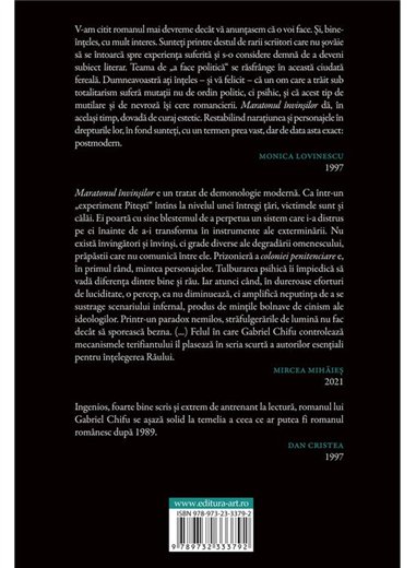 Maratonul invinsilor - Gabriel Chifu | Cartea Romaneasca [necartonata]
