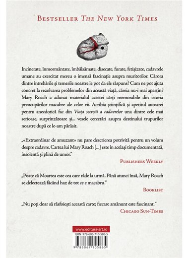 Viata secreta a cadavrelor - Mary Roach | Editura Art [necartonata]