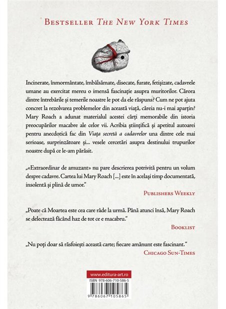 Viata secreta a cadavrelor - Mary Roach | Editura Art [necartonata]