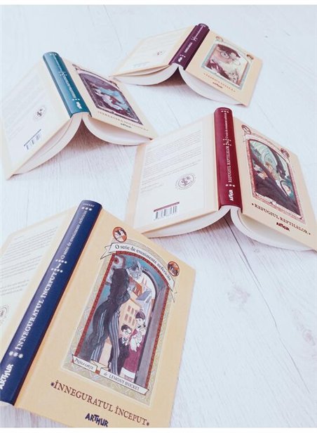 O serie de evenimente nefericite I. Inneguratul inceput - Lemony Snicket | Arthur [cartonata]