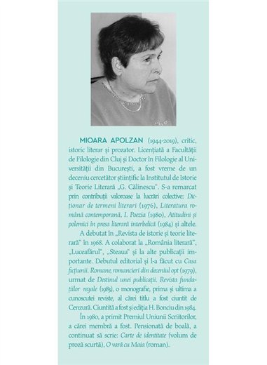 Intamplari cu Daniel si Nicole si Epistolar - Mioara Apolzan | Cartea Romaneasca [necartonata]