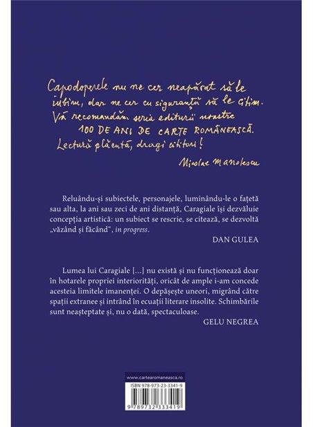 Teatru - I.L. Caragiale | Cartea Romaneasca [cartonata]
