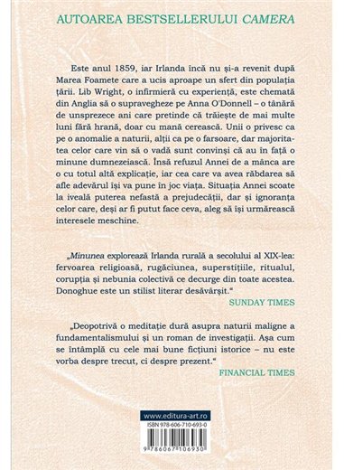 Minunea - Emma Donoghue | Editura Art [necartonata]
