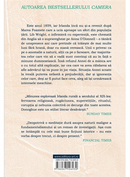 Minunea - Emma Donoghue | Editura Art [necartonata]