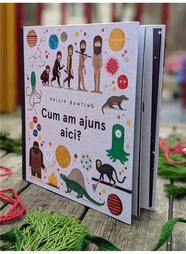 Cum am ajuns aici? - Philip Bunting | Vlad si Cartea cu Genius [cartonata]