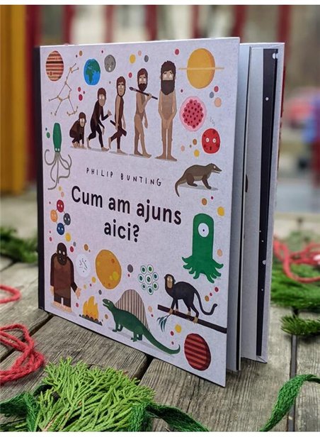 Cum am ajuns aici? - Philip Bunting | Vlad si Cartea cu Genius [cartonata]