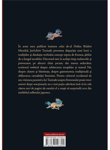 Elogiu umbrei - Junichiro Tanizaki | Editura Art 