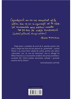 Carte de vise - Leonid Dimov | Cartea Romaneasca [cartonata] 2