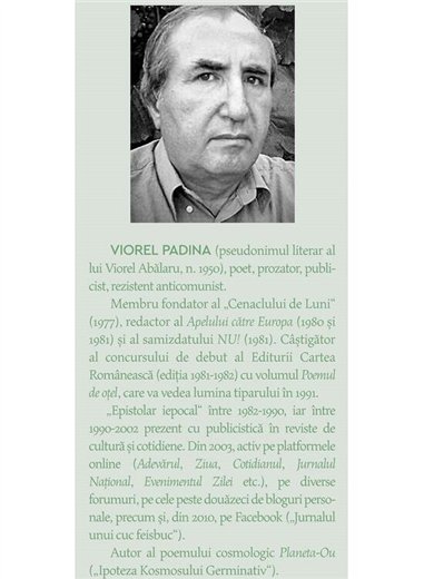 Poemul de otel - Viorel Padina | Cartea Romaneasca [necartonata]