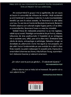 Tribul. Despre intoarcerea acasa si apartenenta - Sebastian Junger | Editura Art [necartonata] 2