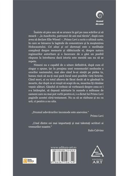 Cei alesi si cei damnati - Primo Levi | Editura Art [necartonata]