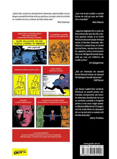 Sa intelegem benzile desenate (Arta invizibila) - Scott McCloud | Grafic [necartonata]
