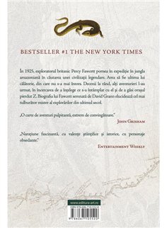 Z, orasul pierdut. Povestea amazoniana a unei obsesii fatale - David Grann | Editura Art [necartonata] 2