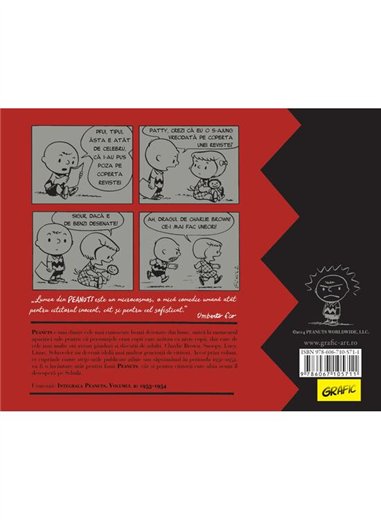 Integrala PEANUTS. Volumul 1, 1950-1952 - Charles M. Schulz | Grafic [cartonata]