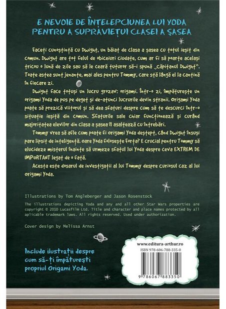 Curiosul caz al lui Origami Yoda - Tom Angleberger | Arthur [cartonata]