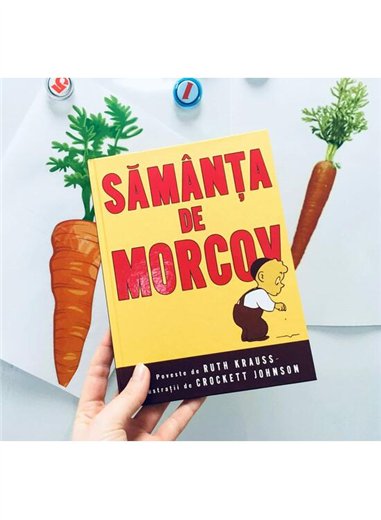 Samanta de morcov - Crockett Johnson | Vlad si cartea cu Genius [cartonata]