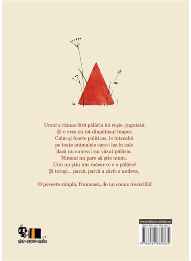 Vreau palaria inapoi! - Jon Klassen | Vlad si Cartea cu Genius [cartonata]