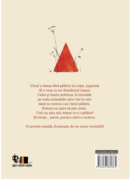 Vreau palaria inapoi! - Jon Klassen | Vlad si Cartea cu Genius [cartonata]