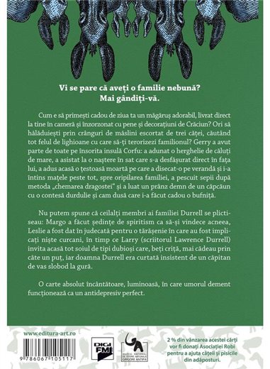 Pasari, lighioane, rubedenii - Gerald Durrell | Editura Art [cartonata]