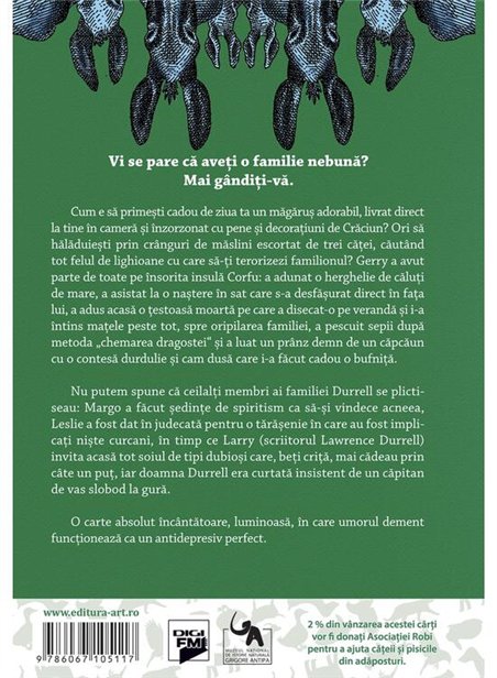 Pasari, lighioane, rubedenii - Gerald Durrell | Editura Art [cartonata]