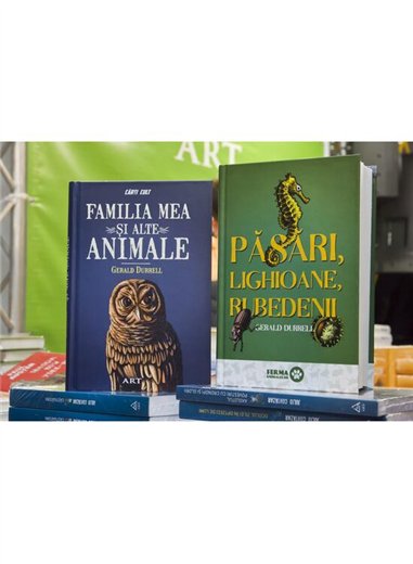 Pasari, lighioane, rubedenii - Gerald Durrell | Editura Art [cartonata]
