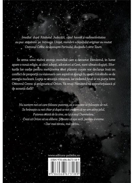 Orion va rasari - Poul Anderson | Paladin [cartonata]