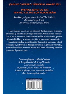Primele cincisprezece vieti ale lui Harry August - Claire North | Paladin [cartonata] 2