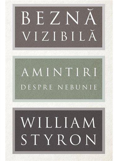 Bezna vizibila. Amintiri despre nebunie - William Styron | Editura Art [cartonata]