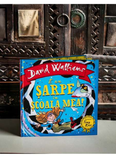 E un sarpe in scoala mea! - David Walliams | Vlad si cartea cu Genius [cartonata]