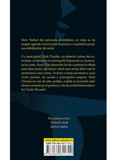 Omul umbra - Dashiell Hammett | Paladin...
