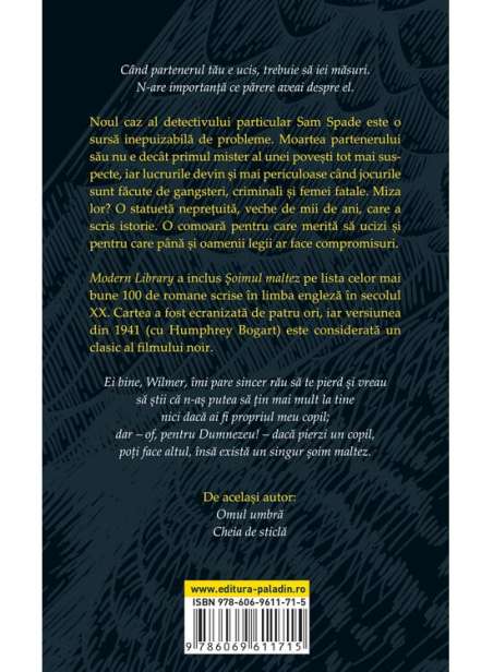 Soimul maltez - Dashiell Hammett | Paladin [necartonata]
