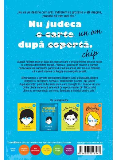 Minunea în 365 de zile - R.J. Palacio | Arthur