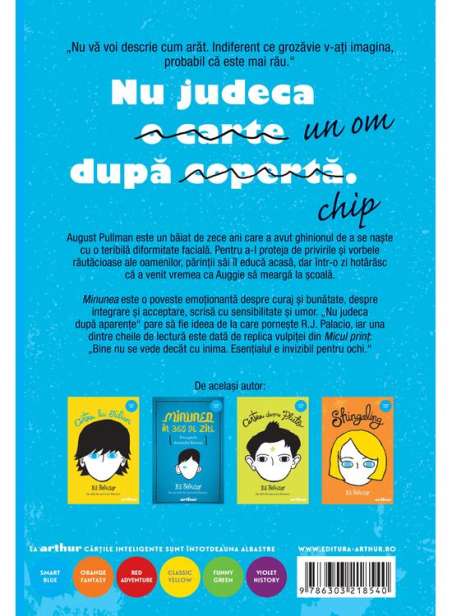 Minunea în 365 de zile - R.J. Palacio | Arthur