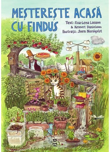Mestereste acasa cu Findus (seria Pettson si Findus) - Sven Nordqvist | Editura Pandora M